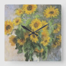 Suche nach claude monet wanduhren Flowers