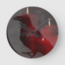 Suche nach schwarze krähen wanduhren Kerzenlicht