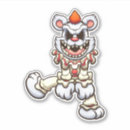 Suche nach niedlicher clown aufkleber Cartoon