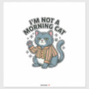 Suche nach morgen aufkleber Katze