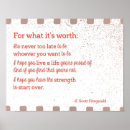 Suche nach werts poster Inspirierend