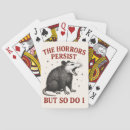 Suche nach horror spielkarten Vintag