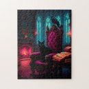 Suche nach der rabe puzzle Gruselig