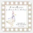 Suche nach silly aufkleber Silly goose baby shower