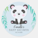 Suche nach personalisierte panda aufkleber Babydusche