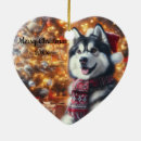 Suche nach husky ornamente Weihnachten