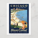 Suche nach chicago strand postkarten Retro