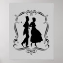 Suche nach frauen silhouette poster Vintag