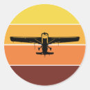 Suche nach retro flugzeug aufkleber Fliegen