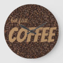 Suche nach kaffeebohnen wanduhren Espresso