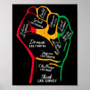Suche nach schwarze faust poster Protestieren