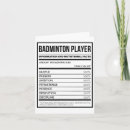 Suche nach informationen karten Badminton
