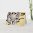 Suche nach vergessener geburtstag karten Katze