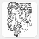 Suche nach alphonse mucha aufkleber Elegant
