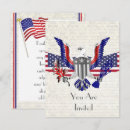 Suche nach amerikanischer adler einladungen Patriotisch