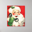 Suche nach weihnachtsmann leinwandbilder Vintag