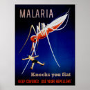 Suche nach malaria poster Vintag