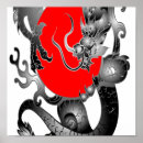 Suche nach japan flag poster Drache