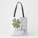 Suche nach vierblättriges kleeblatt tote bags St patricks day