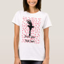 Suche nach rosa ballerina tshirts Silhouette