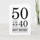 Suche nach 50 geburtstag karten Minimal