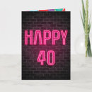 Suche nach glücklicher 40 geburtstag karten Zeichen