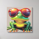Suche nach niedlicher frosch leinwandbilder Lustig