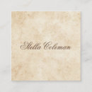 Suche nach vintages pergament visitenkarten Rustikal