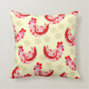 Suche nach hennen kissen Rot