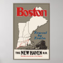 Suche nach vintage boston poster Reise