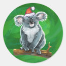 Suche nach koala weihnachten aufkleber Niedlich