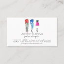 Suche nach fashion designer visitenkarten Stylist