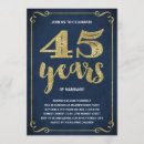 Suche nach 45 hochzeitstag einladungen Jubiläum