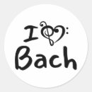 Suche nach bach aufkleber Musik