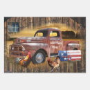 Suche nach vintage truck geschenkpapier Vintager roter lkw