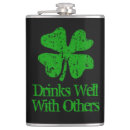 Suche nach st patricks day flachmänner Kleeblatt