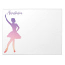 Suche nach tanz… notizblock Ballerina