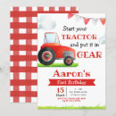 Suche nach tractor birthday einladungen Kindergeburtstag