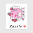 Suche nach kawaii strawberry aufkleber Niedlich