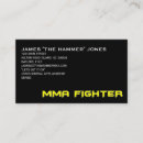 Suche nach als kämpfer visitenkarten Mixed martial arts