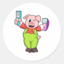 Suche nach schweinefleisch aufkleber Niedlich