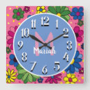 Suche nach niedliche blumen wanduhren Kinderzimmer