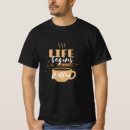 Suche nach das leben fängt an tshirts Niedlich
