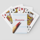Suche nach papier spielkarten Bleistift