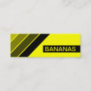 Suche nach bananen visitenkarten Frucht