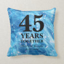 Suche nach saphir hochzeitstag kissen 45 jahre zusammen