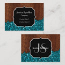 Suche nach türkis und braun visitenkarten Elegant