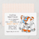 Suche nach roboter party einladungen Kinder