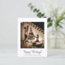 Suche nach happy holidays postkarten Weihnachtskarte für foto