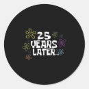 Suche nach 25 jahre aufkleber Geburtstag